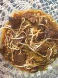 Limpa Sapi Tumis Tauge Pedas