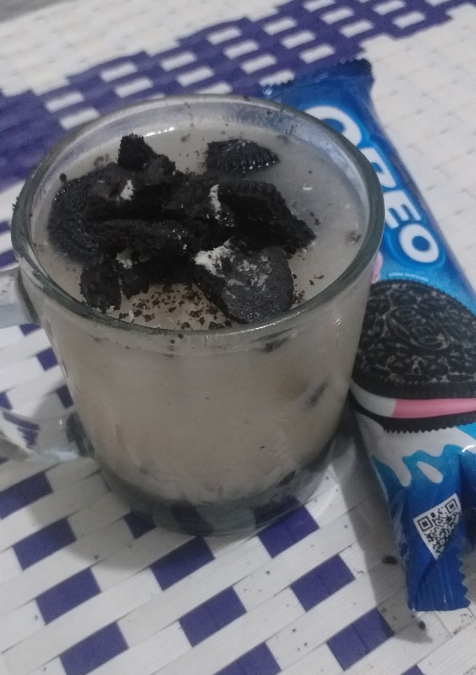 Foto resep Es oreo susu