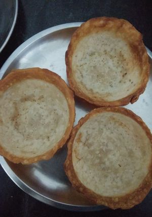 A picture of Katori for katori chaat.