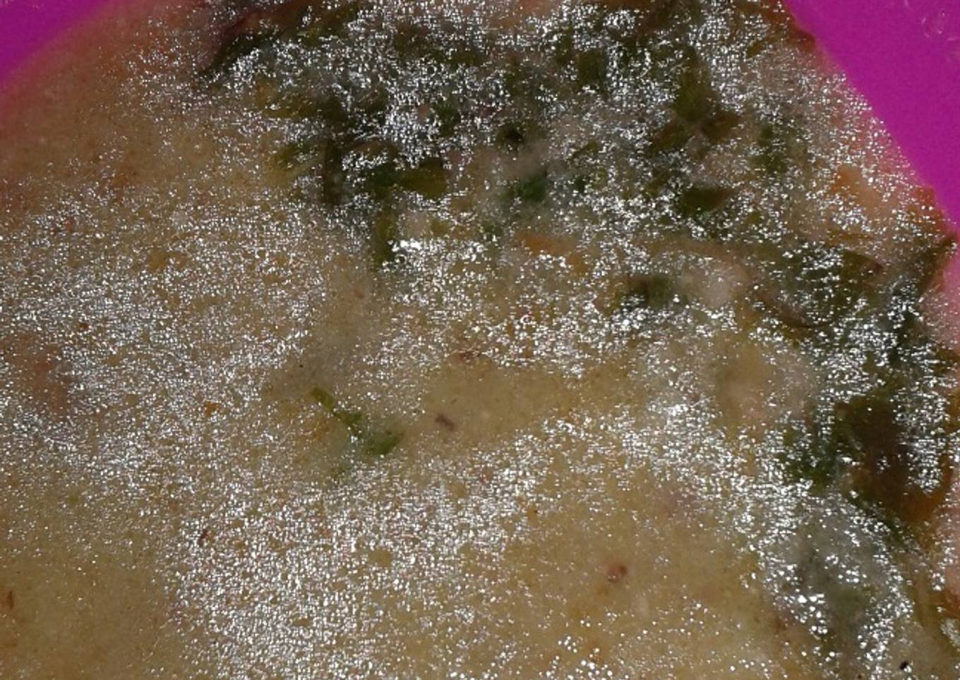 Sup kacang beureum sareng sayuran salami 9 bulan MPASI