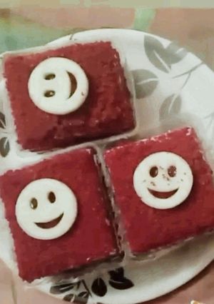 A picture of Red velvet cake.