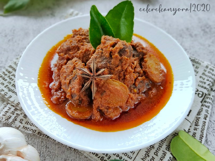 Anti Ribet, Memasak Rendang daging sapi Irit Anti Gagal