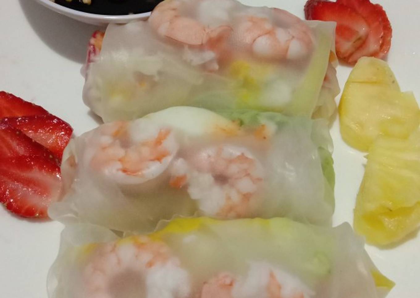 Spring roll salad