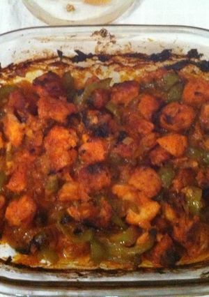 A picture of Baked Fish (Indian Style).