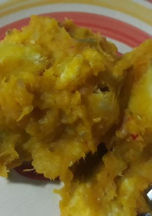 A picture of Yam porriage.