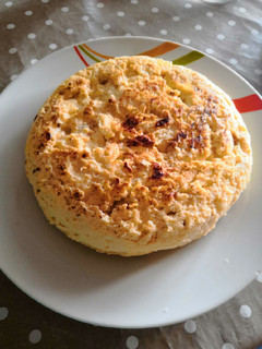 Una foto de Tortilla de coliflor
