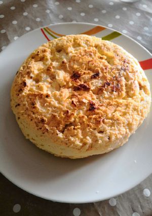 Una foto de Tortilla de coliflor