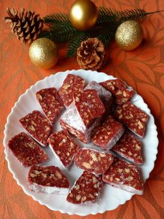 Фото Salame al cioccolato / Шоколадна салямі😋🍫.