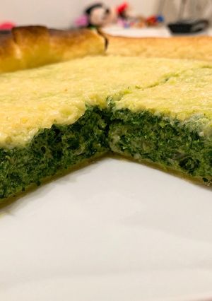 Foto principal de Quiche de espinacas rápida ¡éxito asegurado!
