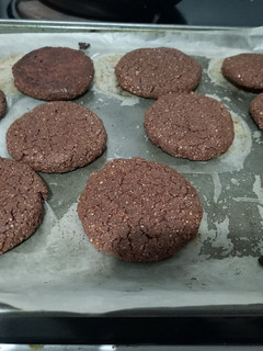 Una foto de Galletas de garbanzo y chocolate (libre de gluten)