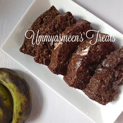A picture of Best ever chocolate Banana Bread.