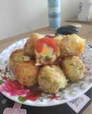 Bánh Khoai Tây Trứng Cút