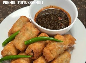 Gambar Pogedil (Popia Bergedil)