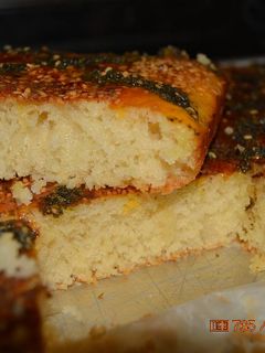 عکسی از دستور خمیر در فر یا کیک شور