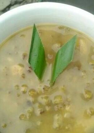 Foto resep Kolak bubur kacang hijau plus rempah jahe