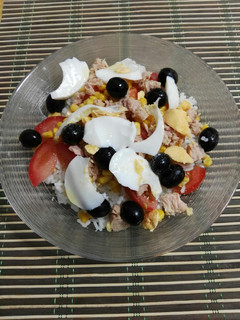 Una foto de Ensalada de arroz
