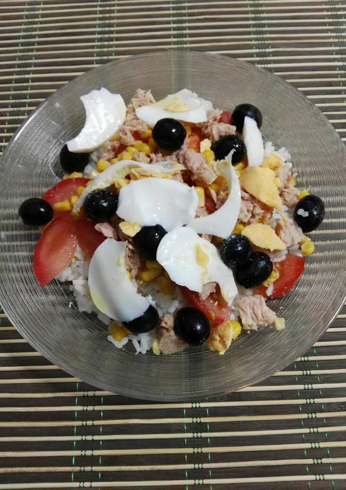 Una foto de Ensalada de arroz