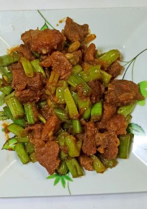 Foto resep Oseng Daging Sapi Buncis
