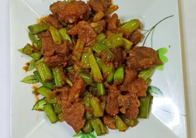 Oseng Daging Sapi Buncis