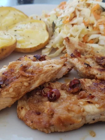 Easy Steps to Prepare Recipe Ginger and lemon turkey (or chicken) that is So Delicious, Perfect}