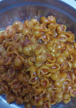 صورة لوصفة المبكبكه الليبيه بدون لحمه 😋😋
