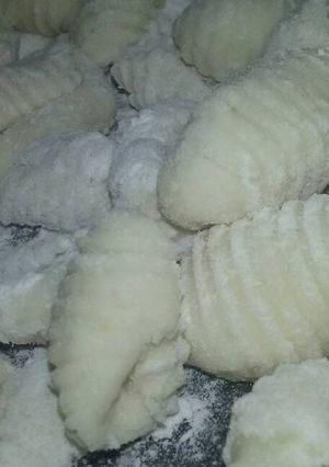 Una foto de Ñoquis caseros