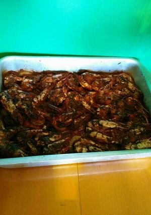 صورة لوصفة جمبرى مشوى بالفرن