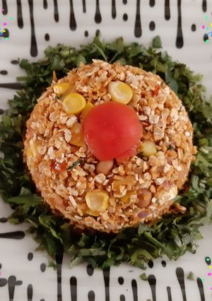 A picture of Oats Veggie Poha.