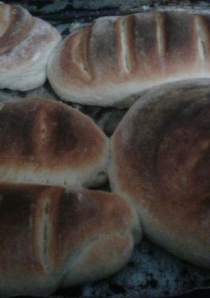 Una foto de Pan casero esponjoso