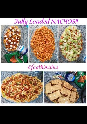 A picture of Fully Loaded Nachos.