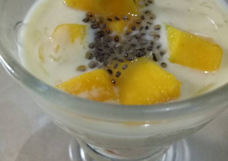 Mango Sago With Cheese