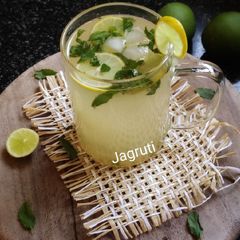 Raw Mango(Aam Panna) Virgin Mojito !! (Immunity Booster Drink) A picture of Raw Mango(Aam Panna) Virgin Mojito !! (Immunity Booster Drink).