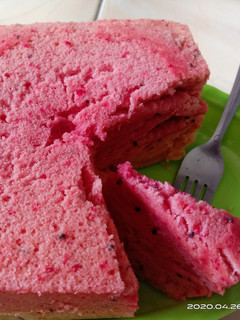Foto resep Bolu Kukus Buah Naga
