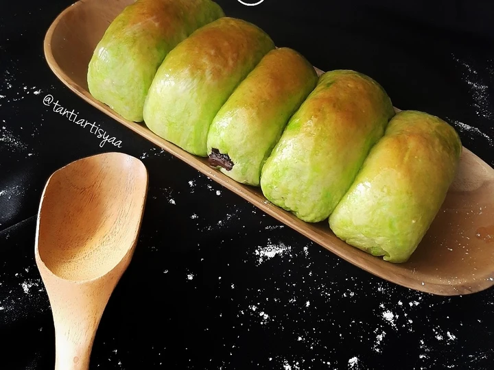 Langkah Mudah untuk Membuat Resep 40. Roti Sisir Pandan yang Bisa Manjain Lidah Anti Ribet, Lezat Sekali