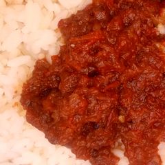 A picture of Shinkafa da miya.