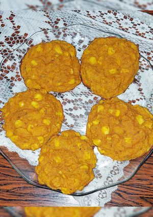 Una foto de Bocaditos de calabaza y choclo🌽