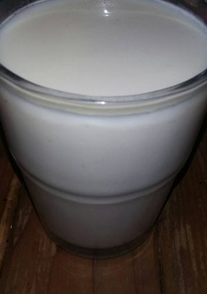Una foto de Agua de horchata natural