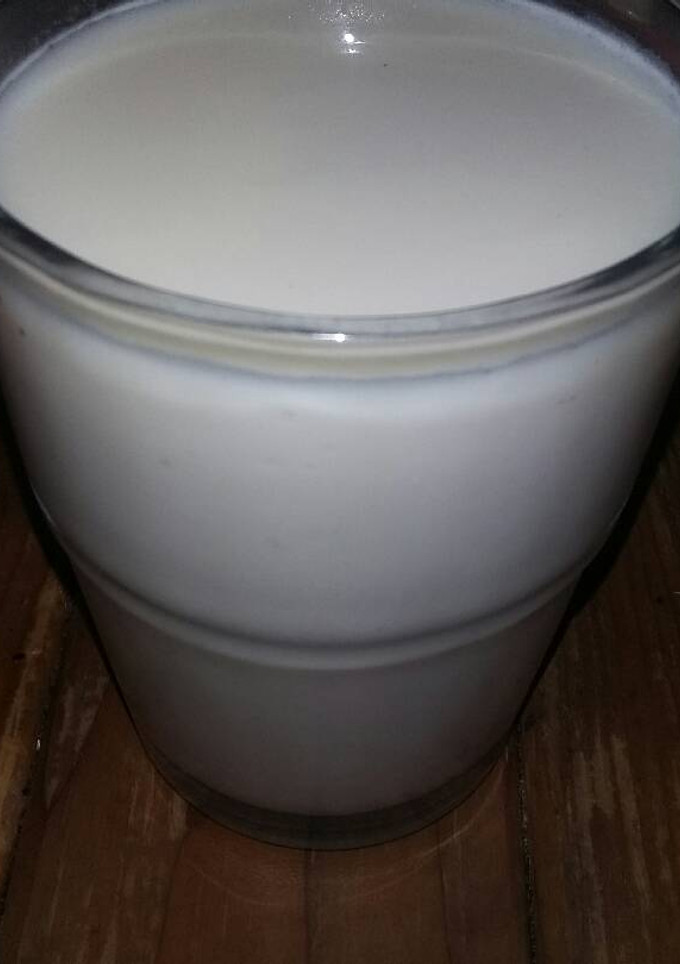 Una foto de Agua de horchata natural