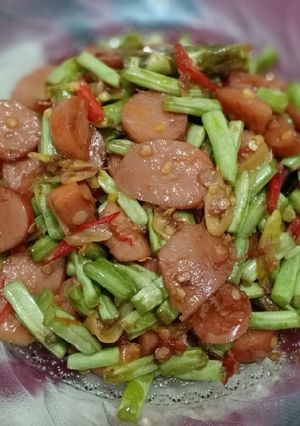 Foto resep Tumis buncis sosis