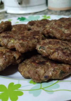 Una foto de Hamburguesa casera