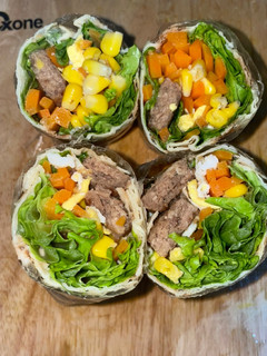 Foto resep Salad Warp Tortilla