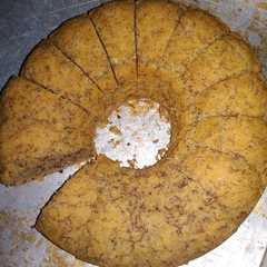 A picture of Bolkus pisang no mixer.