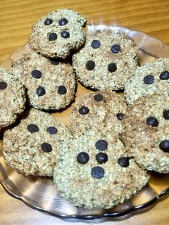 Una foto de Galletas de avena y chips
