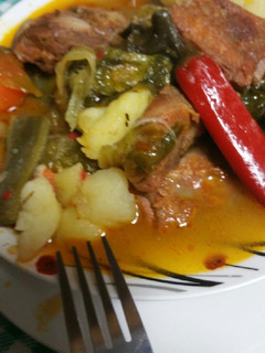 Una foto de Guiso de adobo