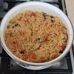 A picture of Mughal dum biriyani.