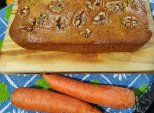Una foto de Budín de Zanahoria / Carrot cake 🥕🤍