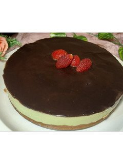 Foto resep Chocolate Avocado Mousse Cake  [No-Bake] Kue Alpukat
