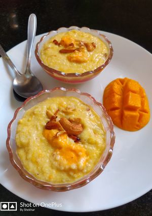 A picture of Mango Firni.
