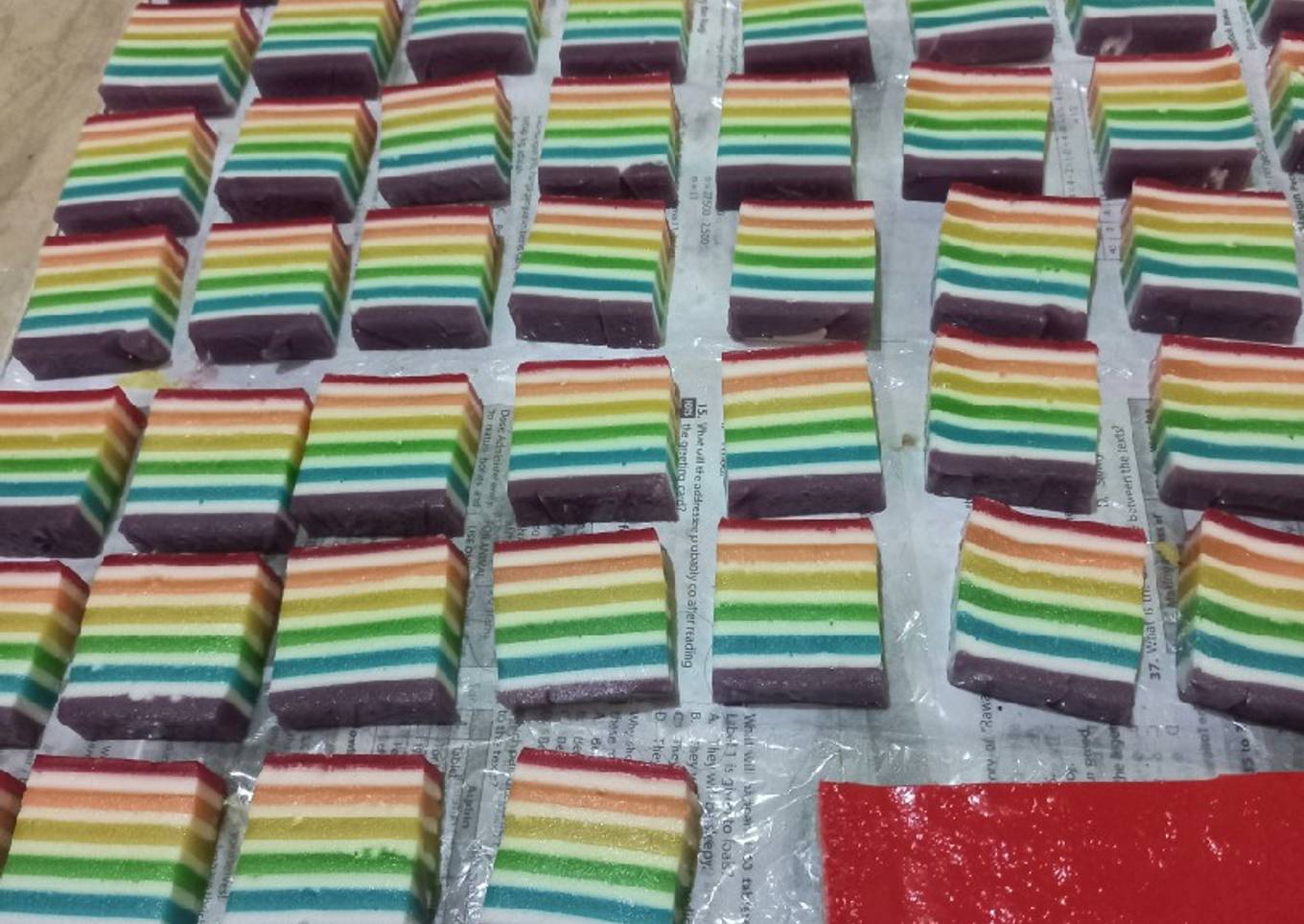 Kue lapis tepung beras