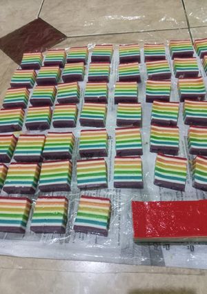 Foto resep Kue lapis tepung beras
